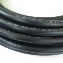 5/8 inch green smooth surface EN854 3TE Two fiber Braid oil pipeline